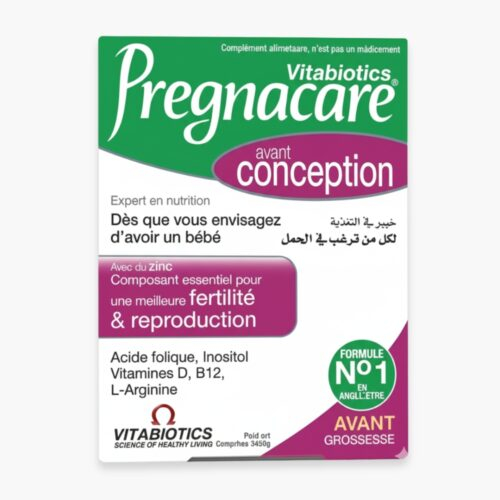 Vitabiotics Pregnacare Avant La Conception Fertilite Reproduction 30 Comprimes