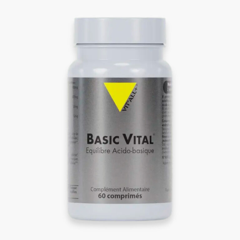 VITALL+ - Basic Vital Equilibre Acido-Basique - 60 Comprimes Maroc Au ...