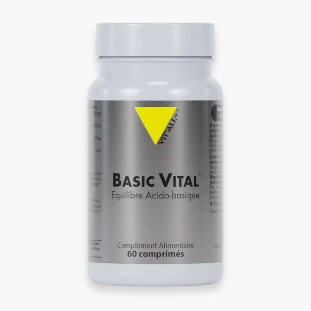 Vitall Basic Vital Equilibre Acido Basique 60 Comprimes