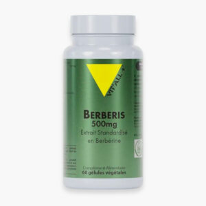 Vitall Berberis 500mg Extrait Standardise En Berberine 60 Gelules