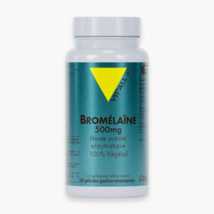 Vitall Bromelaine 500mg Haute Activite Enzymatique 100 Vegetal 60 Gelules