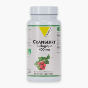 Vitall Cranberry Biologique 400mg 30 Gelules