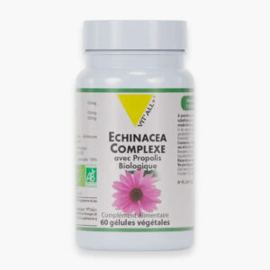 Vitall Echinacea Complexe Avec Propolis Biologique 60 Gelules