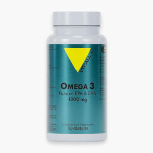 Vitall Omega 3 Huile De Poisson Riche En Epa Dha 60 Capsules