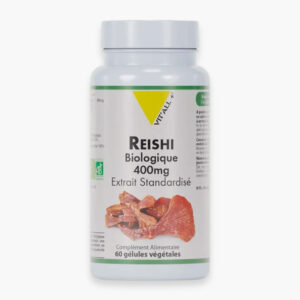 Vitall Reishi Biologique 400mg Extrait Standardise 60 Gelules