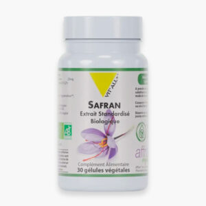 Vitall Safran Biologique Extrait Standardise 30 Gelules