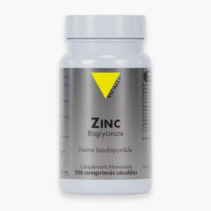 Vitall Zinc Bisglycinate Forme Biodisponible 100 Comprimes