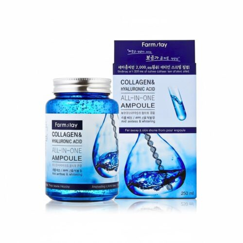 Farmstay Collagen Hyaluronic Acid All In One Ampoule 250ml