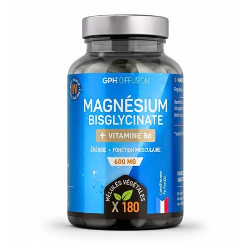 Gph Diffusion Magnesium Bisglycinate 180 Gelules