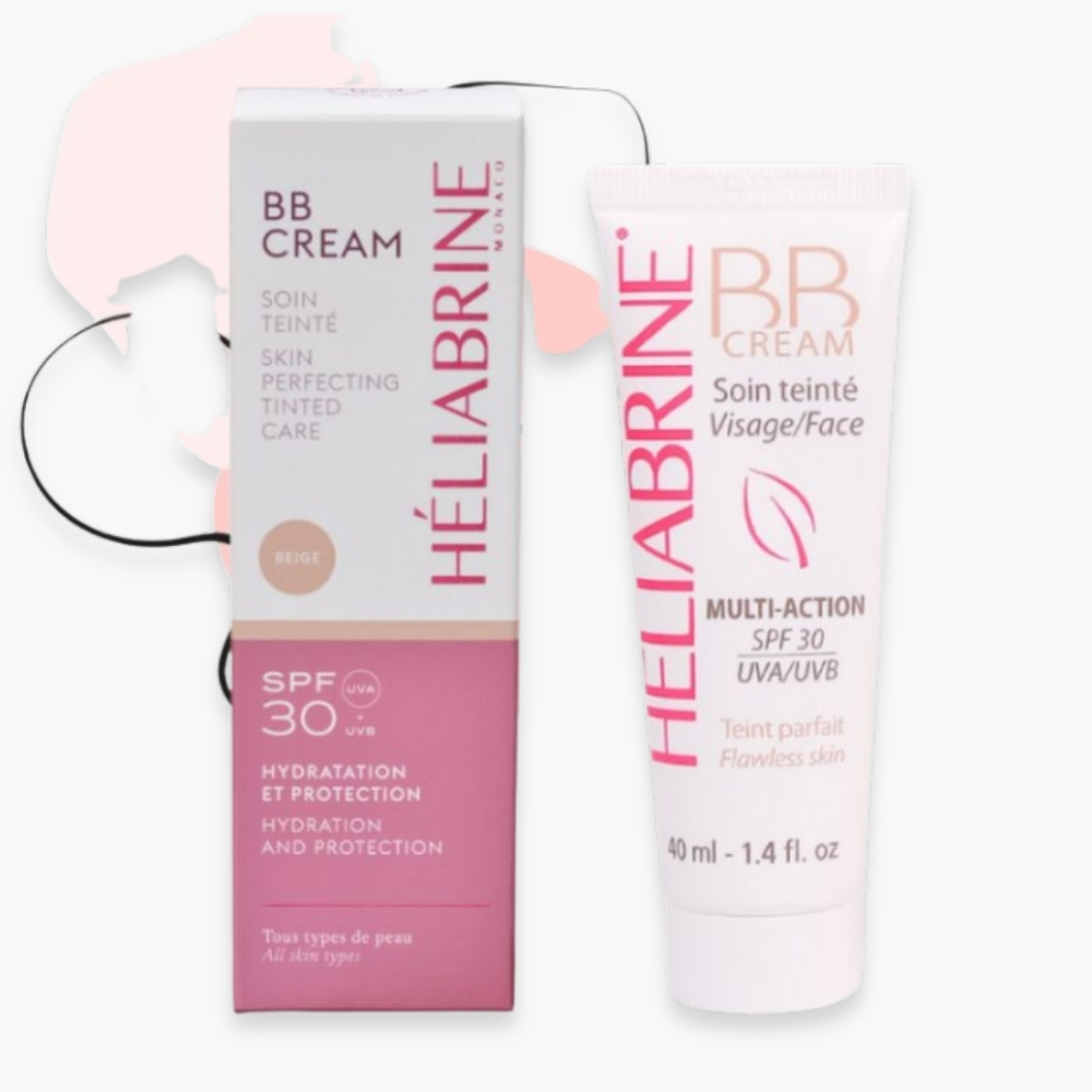 Heliabrine Bb Creme Soin Teinte Beige Hydratation Protection Spf30 40ml