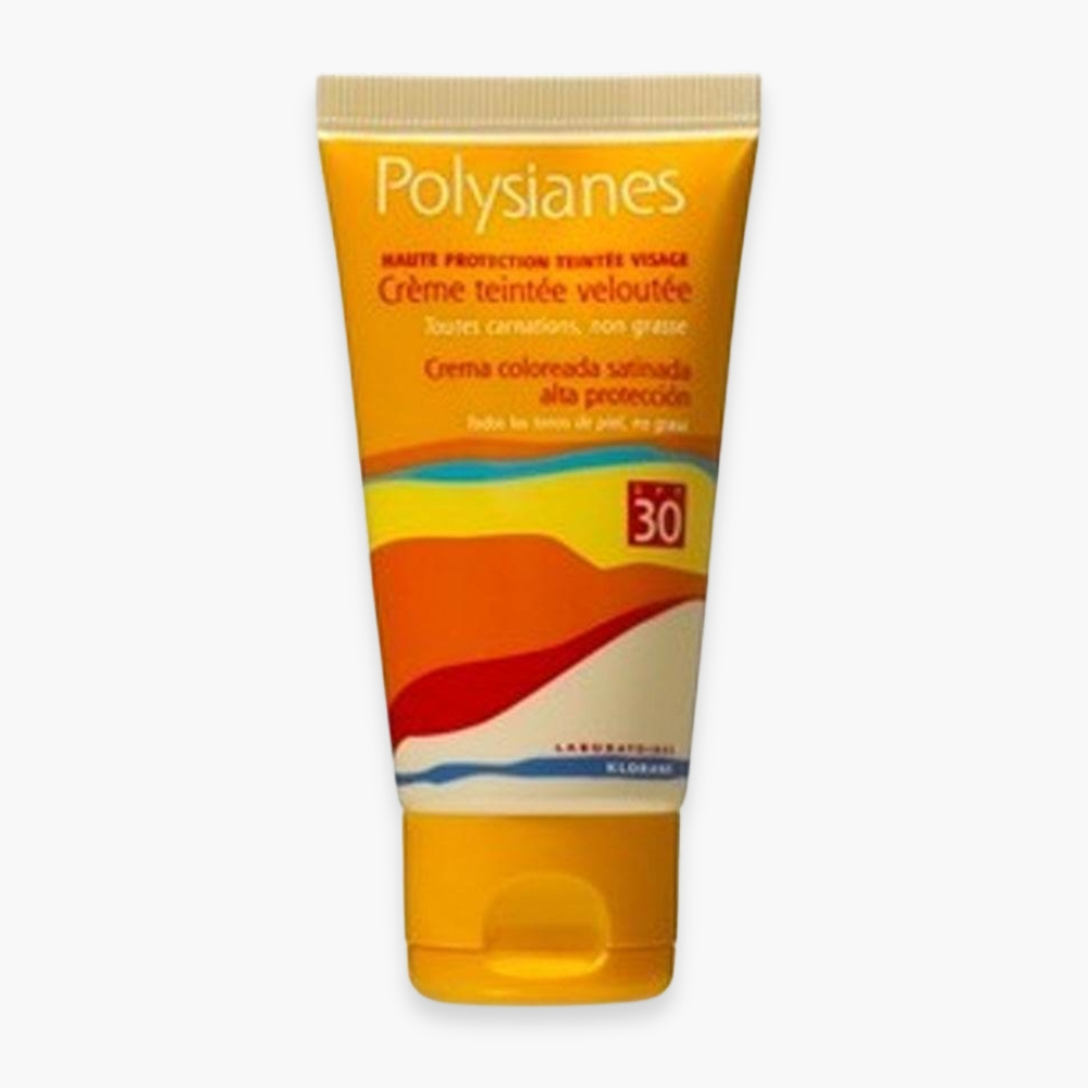 Klorane Polysianes Creme Teintee Veloutee Spf30 50ml