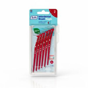Tepe Interdental Brush Angle Rouge 05mm Taille 2 6u