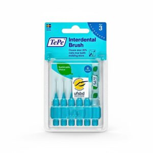 Tepe Interdental Brush Original Bleu 06mm Taille 3 6u