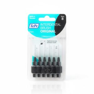 Tepe Interdental Brush Original Noire 15mm Taille 8 6u