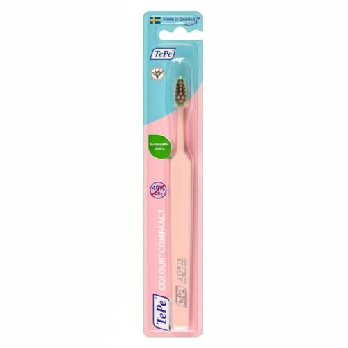 Tepe Tepe Brosse A Dents Colour Compact Rose Clair Extra Soft 1u