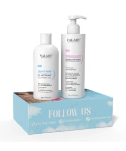 Valary Creme Eclaircissante 200ml Gel Nettoyant 250ml Pack