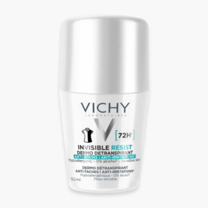 Vichy Deodorant Roll On Invisible Resist Dermo Detranspirant Anti Taches Anti Irritations 72h 50ml