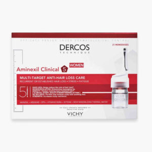 Vichy Dercos Aminexil Clinical 5 Femmes Traitement Anti Chute Monodoses 21u