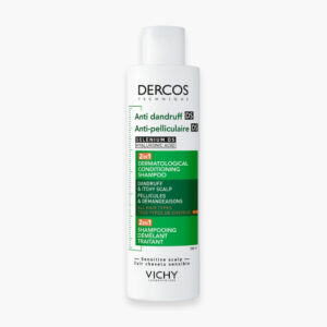 Vichy Dercos Ds Shampoing 2en1 Demelant Traitant Anti Pelliculaire Cuir Chevelu Sensible 200ml