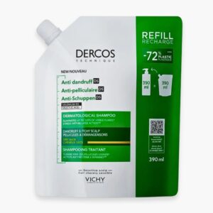 Vichy Dercos Ds Shampoing Traitant Anti Pelliculaire Cheveux Secs Eco Recharge 390ml
