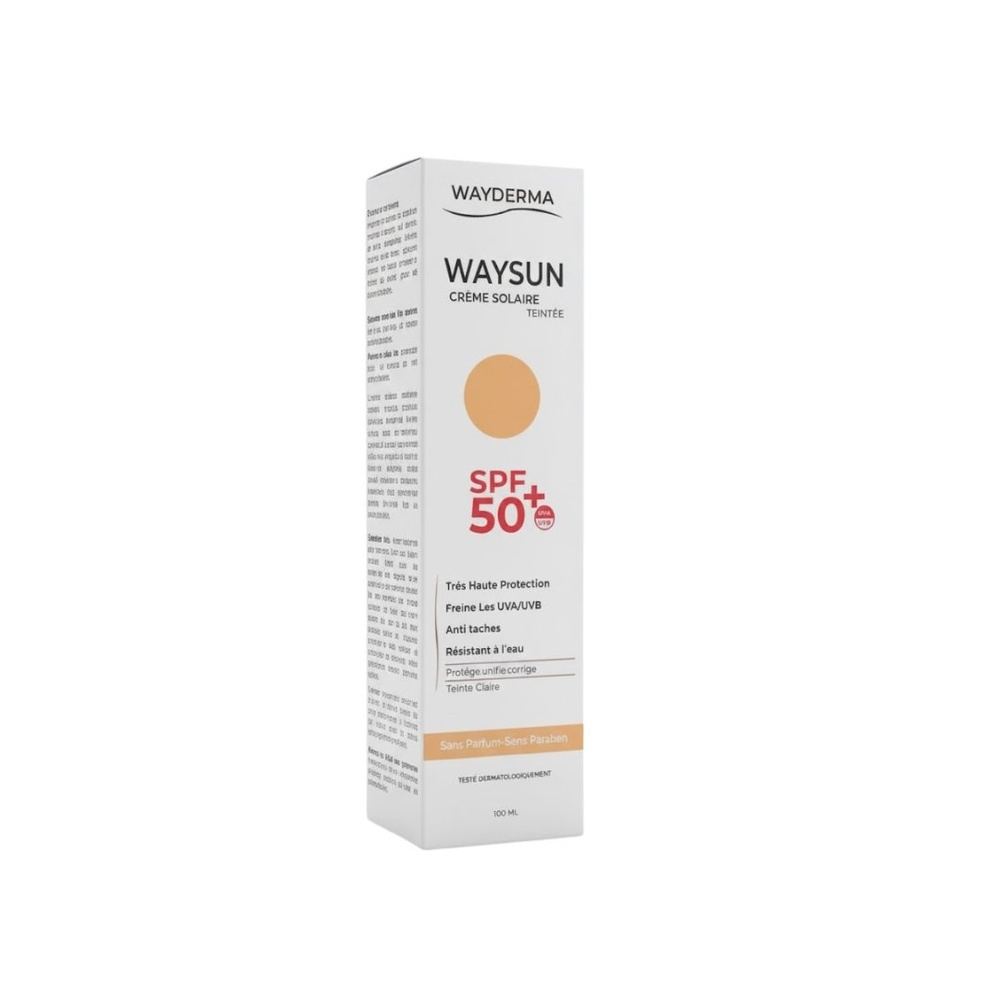 Wayderma Sun Ecran Solaire Teinte Spf50 100ml