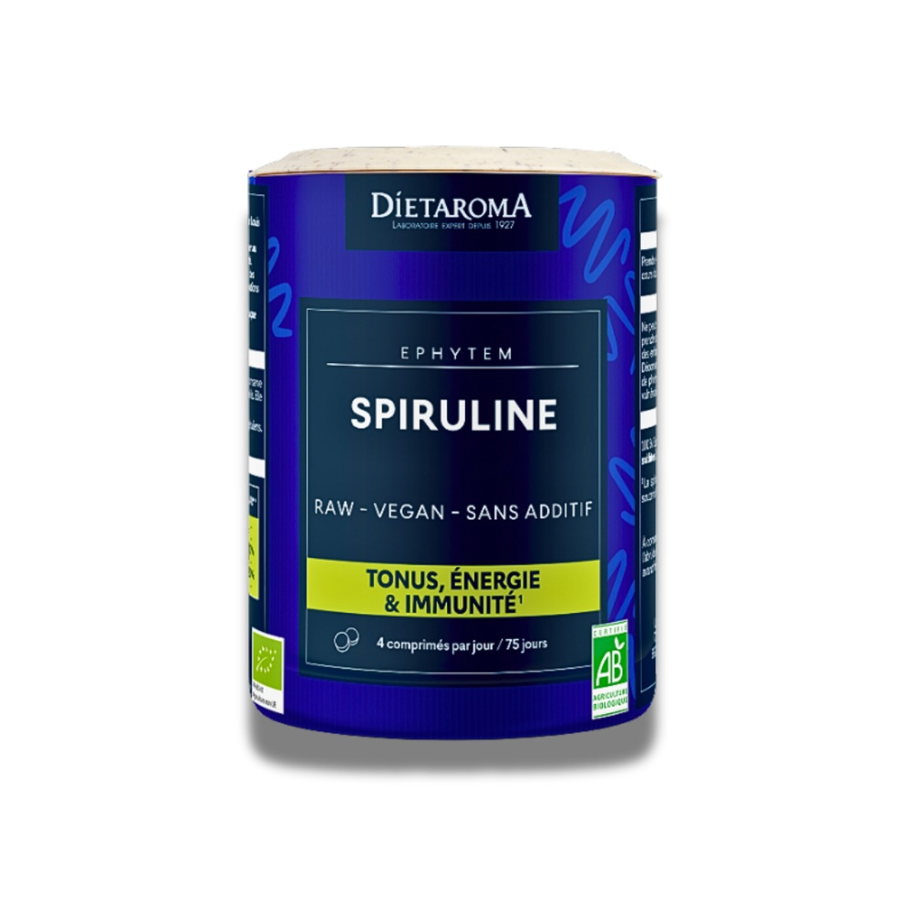 Dietaroma Spiruline Bio 300 Comprimes 1