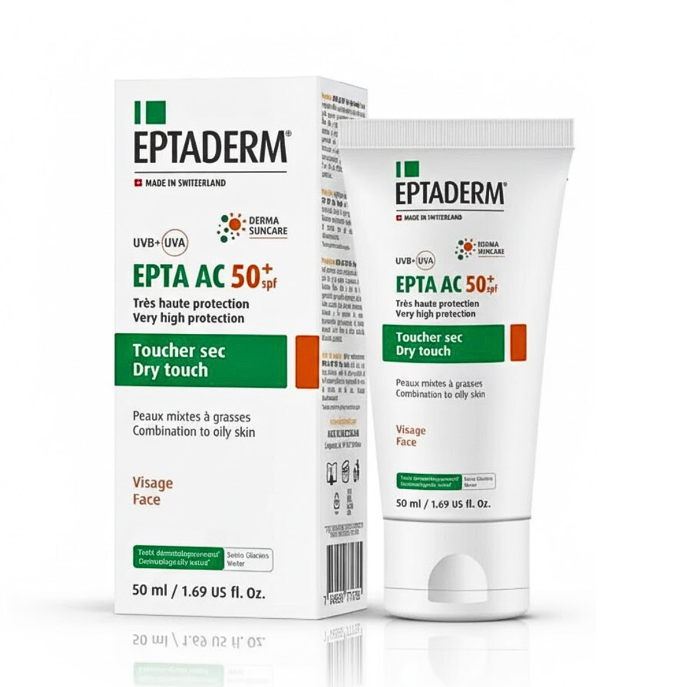 Eptaderm Epta Ac Ecran Solaire Toucher Sec Spf50 50ml