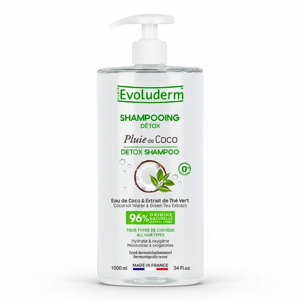 Evoluderm Shampoing Pluie De Coco 1l