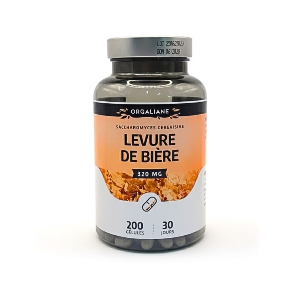 Gph Diffusion Orgalinae Levure De Biere 200 Gelules