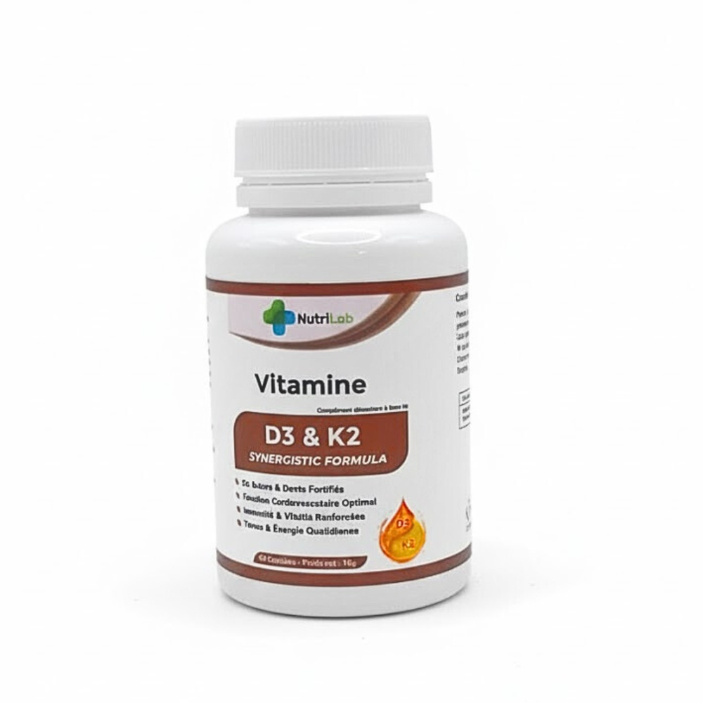 Nutrilab Vitamine D3k2 60 Capsules