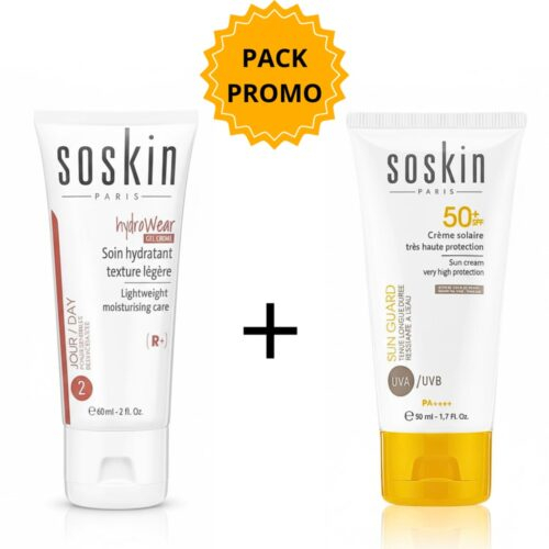 Soskin Creme Invisible Spf50 50mlhydrawear Gel Creme Legere 60ml