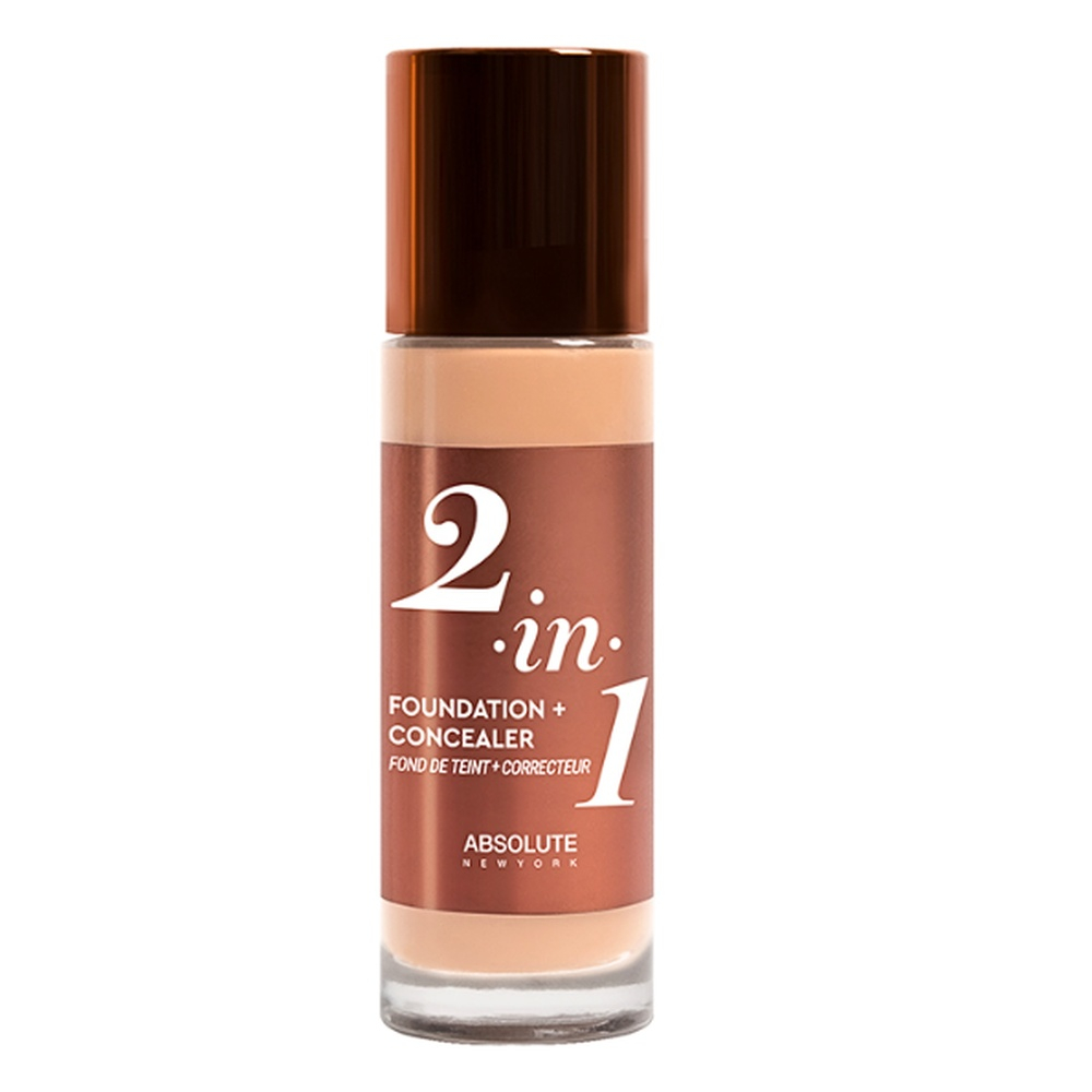 Absolute New York 2in1 Foundation Concealer Neutral Shell 35ml Mffc02
