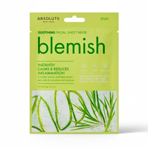 Absolute New York Blemish Facial Sheet Mask