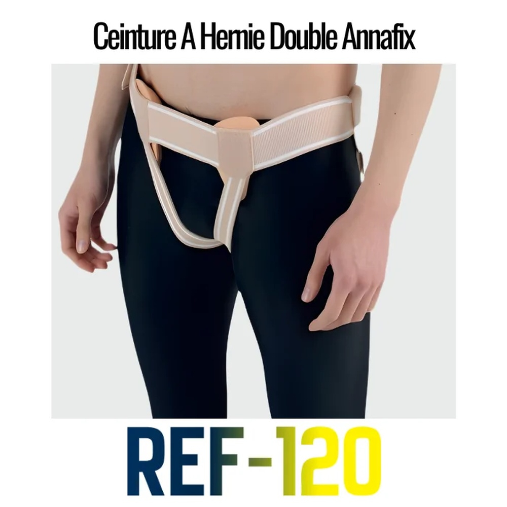 Annafix Ceinture A Hernie Double Ref 120