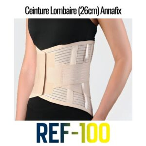 Annafix Ceinture Lombaire 26cm Ref 100