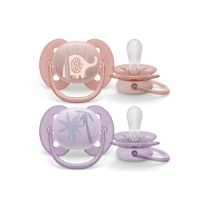 Avent 2 Sucette Ultra Soft 0 6m Girl Scf091 09