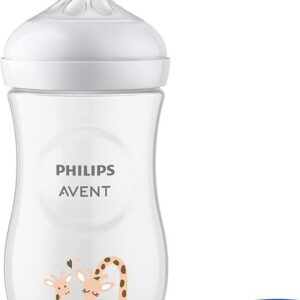 Avent Biberon Natural 30 Teat 1m 260ml Deco Giraffe Scy903 66