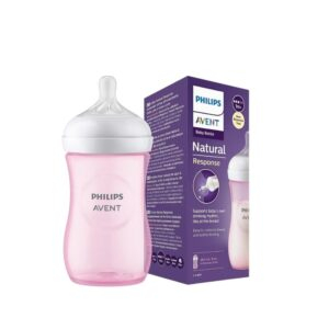 Avent Biberon Natural Response Teat 1m 260ml Scy903 11 Pink