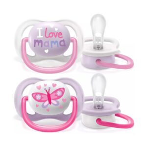 Avent Sucette Air Coll 0 6m Girl Mam Bfl Scf080 02