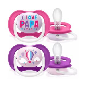 Avent Sucette Ortho 6 18m Girl Pap Ballo Scf080 04