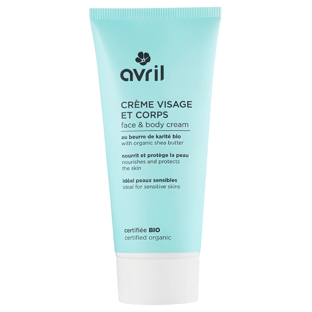 Avril Creme Visage Corps Au Beurre De Karite Bio 200ml