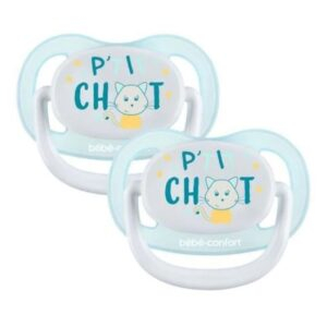 Bebe Confort 2 Sucette Physio Air Conf 18 36m Petit Chat
