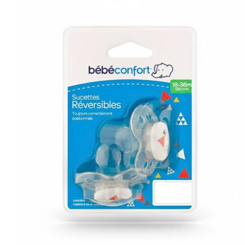 Bebe Confort 2 Sucette Reversible 18 36mois Animals Bleu