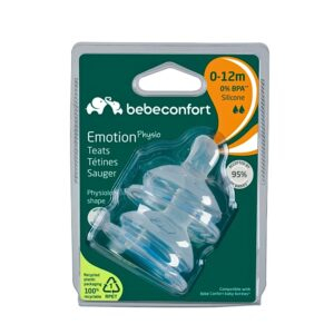 Bebe Confort 2 Tetines Emotion Physio Silicone 0 12m