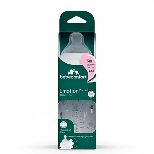 Bebe Confort Biberon Emotion Physio Pp 6m 360ml Blanc Urban Garden