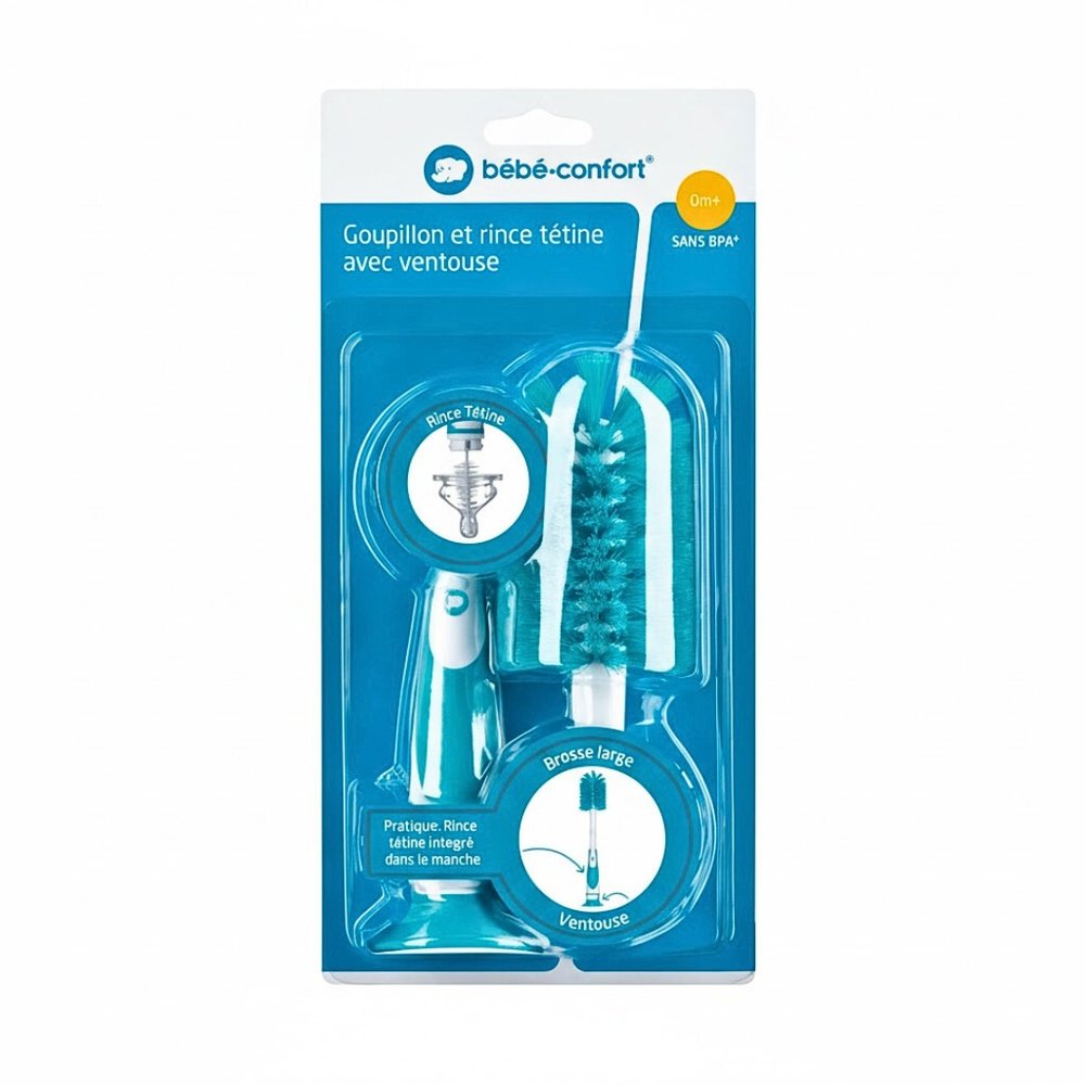 Bebe Confort Goupilon Et Rince Tetine Avec Ventouse 0m