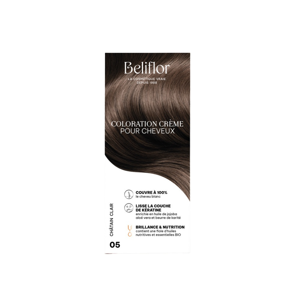 Beliflor Coloration N05 Chatain Clair