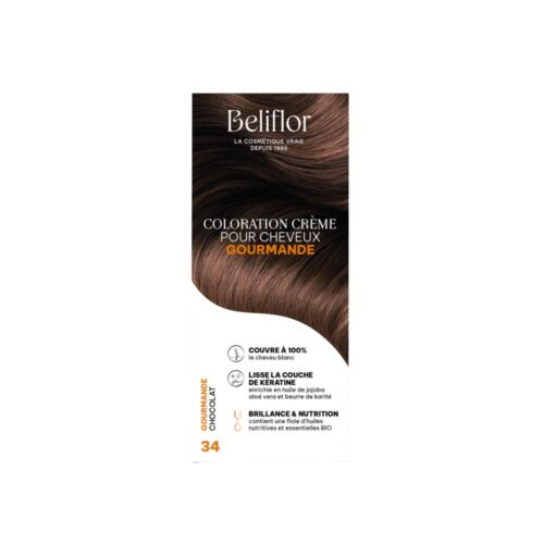 Beliflor Coloration N34 Gourmande Chocolat