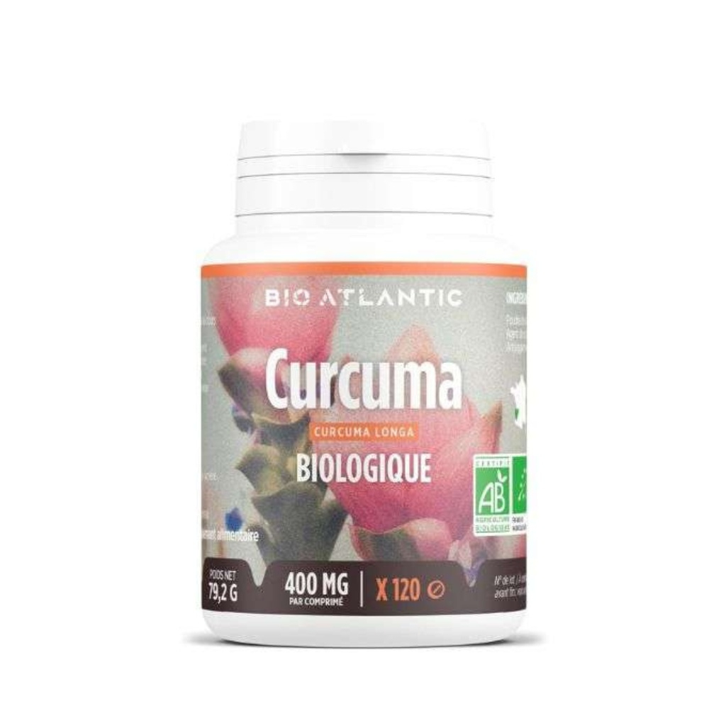 Bio Atlantic Curcuma Bio 120 Comprimes 400mg