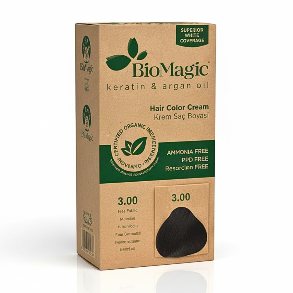 Biomagic Color Cream 3 00 Chatain Fonce